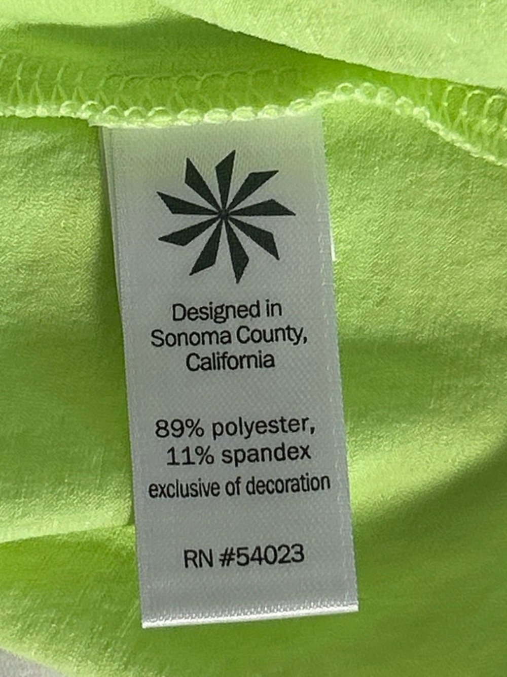 Athleta Neon Lime Racerback Tank - Picture 7 of 7
